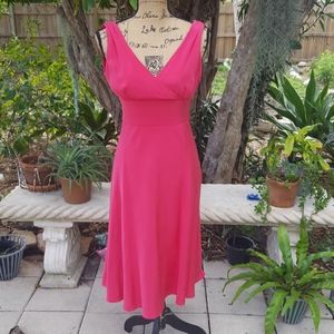 J Crew silk coral A line dress. Sz 2